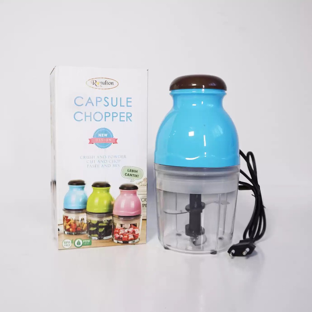 Blender Capsule /Blender Kapsul / Chopper Penggiling Daging Bumbu Buah