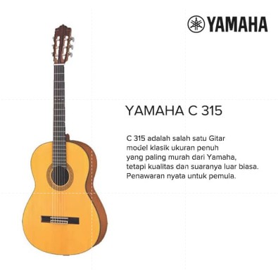 Yamaha C315 Acoustic Guitar