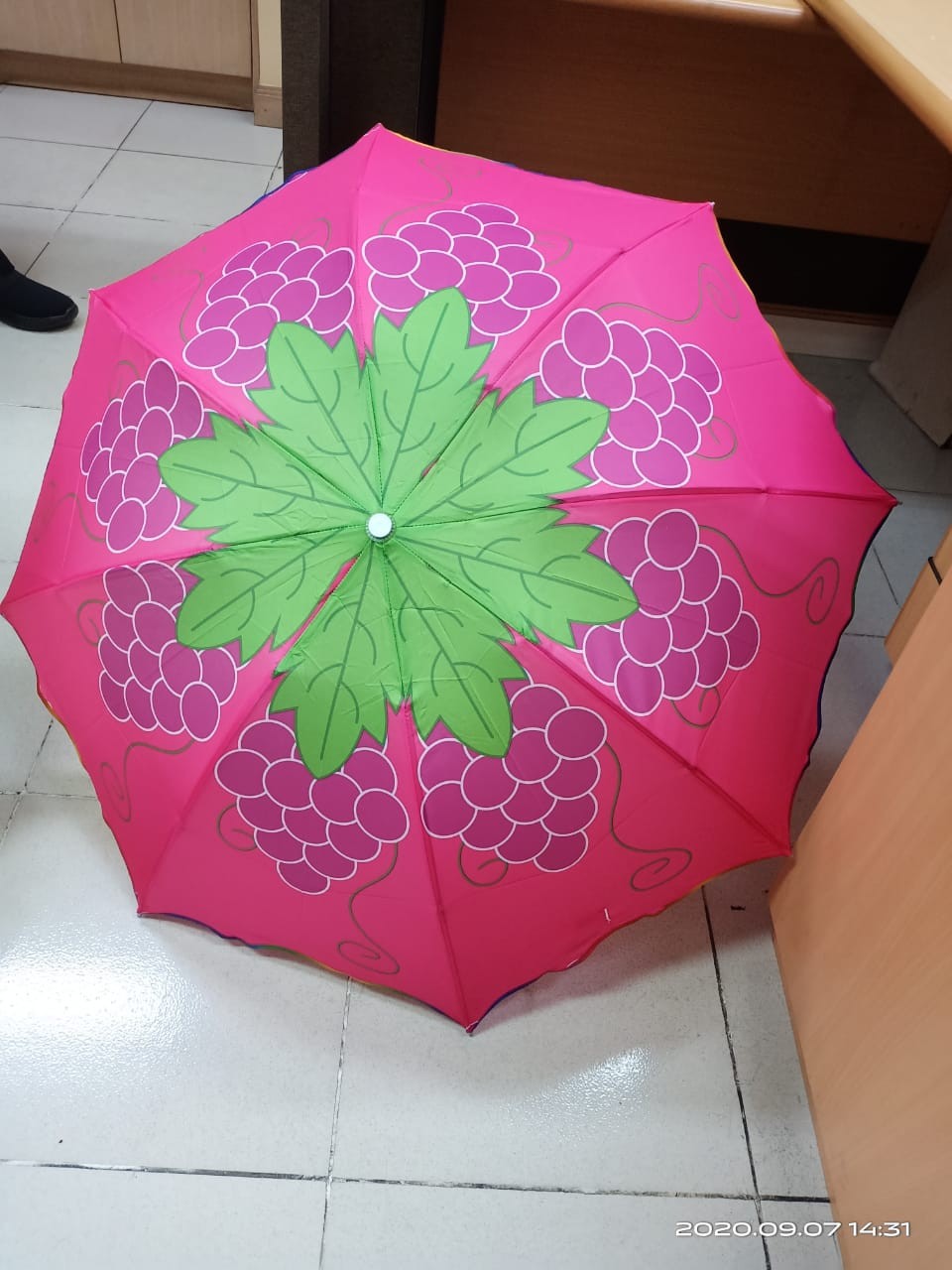 Payung Lipet 3 Motif Buah Buahan