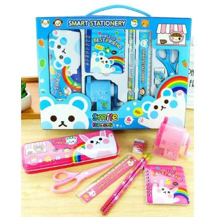 

Rumauma Set Stationary Smart Kids Bunny - Perlengkapan Alat Tulis Lucu