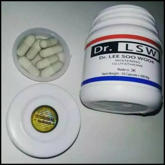 OBAT PEMUTIH BADAN dan Wajah Original Korea Dr.Lsw