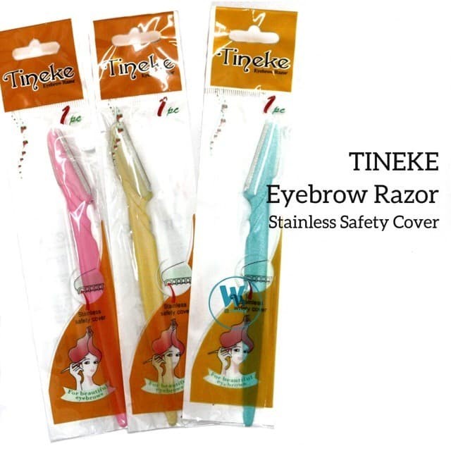 Alat Pencukur Alis / Pisau Alis / eye brow razor - Biru - Merah Muda
