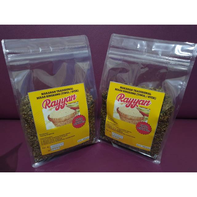 

Beras Ubi/Singkong (Tiwul/oyek)