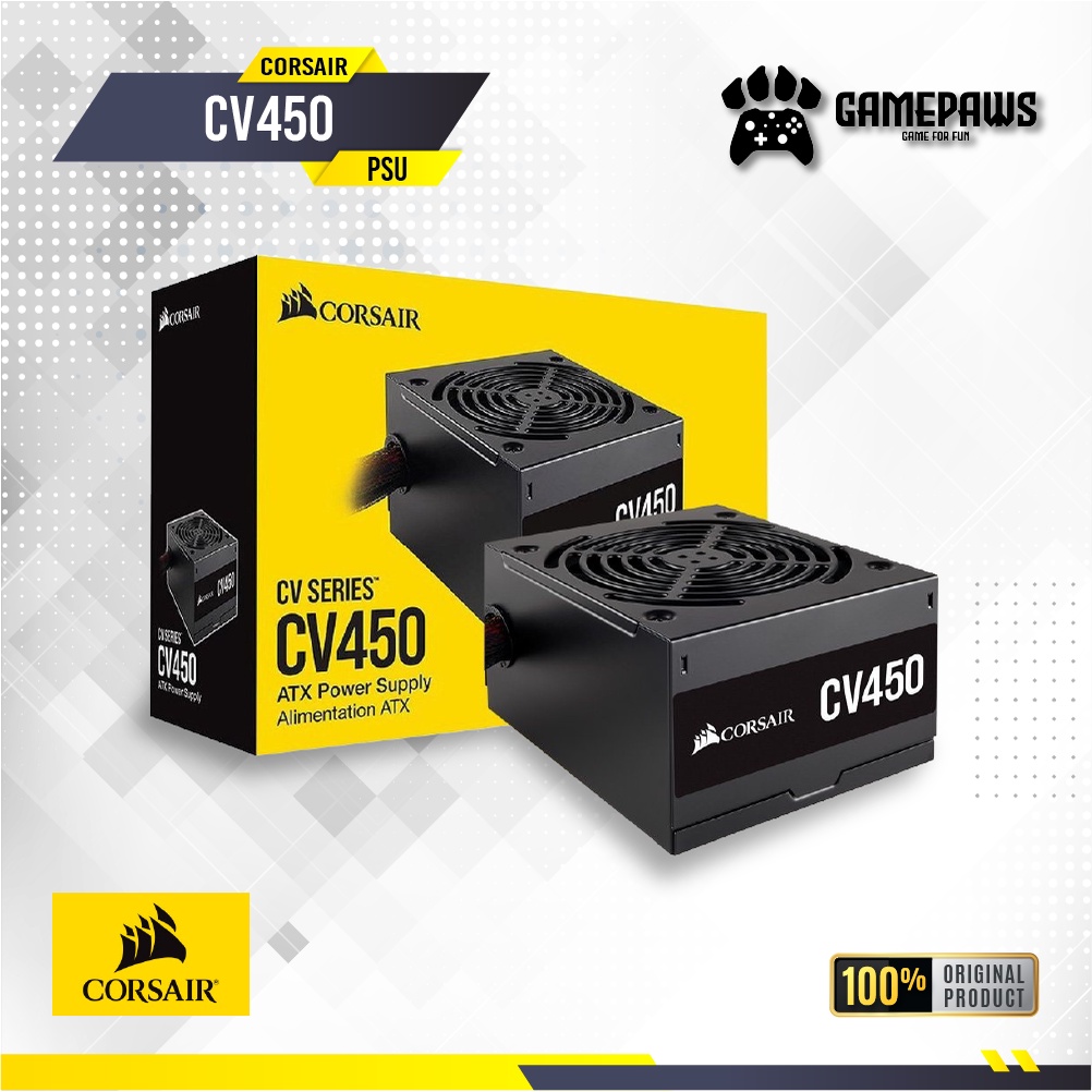 PSU CORSAIR CV450 WATT BRONZE CV 450 450WATT