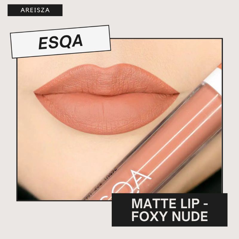 Esqa matte lip liquid - Foxy Nude