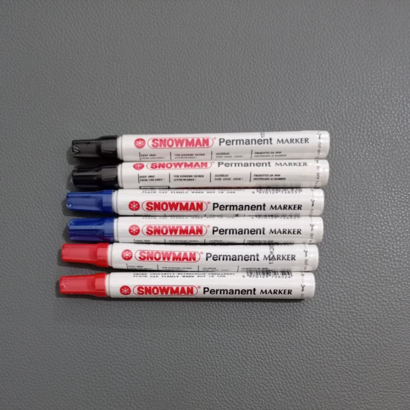 

Spidol Snowman Permanen / Permanent Marker G-12 [ecer]