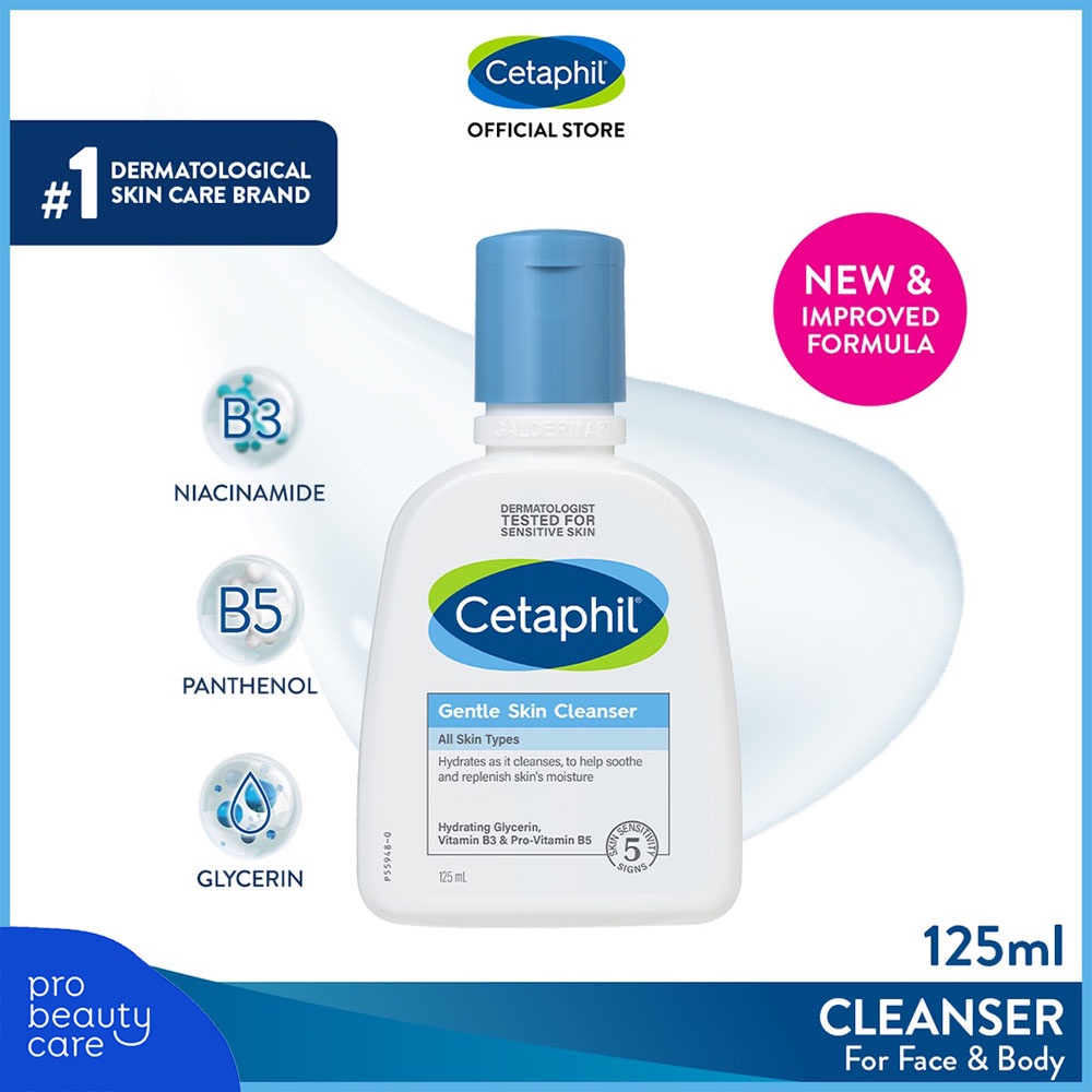 Cetaphil 125ml - Gentle Skin Cleanser 125 ml