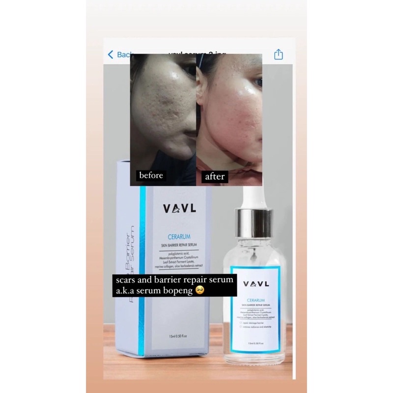 VAVL Cerarum Barrier Serum 20gr