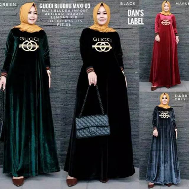 Gamis bludru