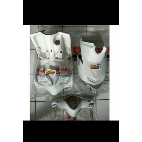 Cover body kasar yamaha Mio soul original Putih
