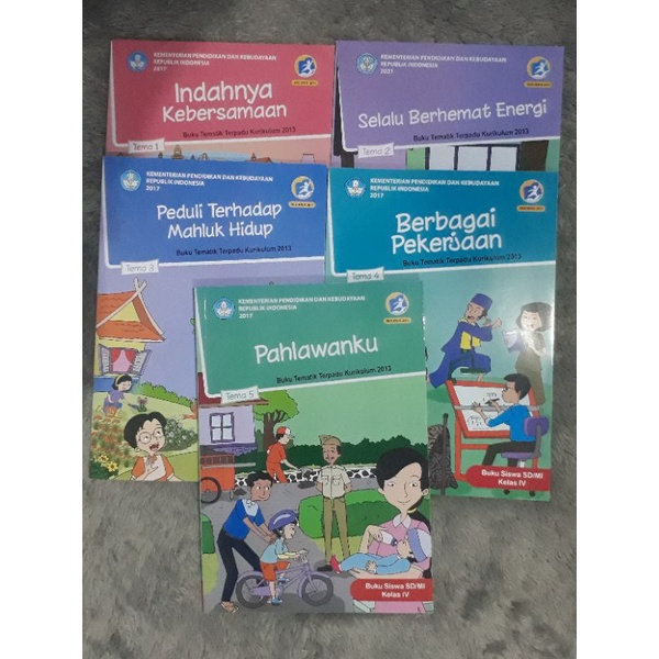 

BUKU TEMATIK KELAS 4 SEMESTER 1 (TEMA 1 2 3 4 5) UNTUK SD/MI dan SEDERAJAT