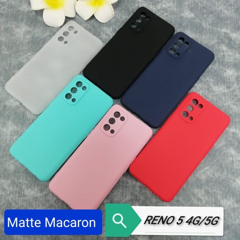 PROMO MAKARON CASE TPU 3D OPPO A74 4G 5G RENO 5 5F POCOPHONE M3 REALME C21