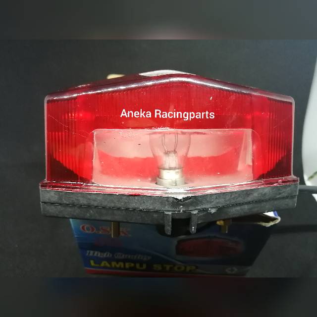 Lampu stop rx king new model standar / stoplamp rx king new standar / lampu belakang rx king new