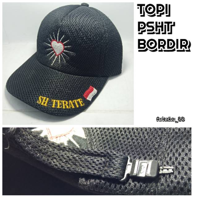 Topi PSHT Bordir topi TERATE bordiran