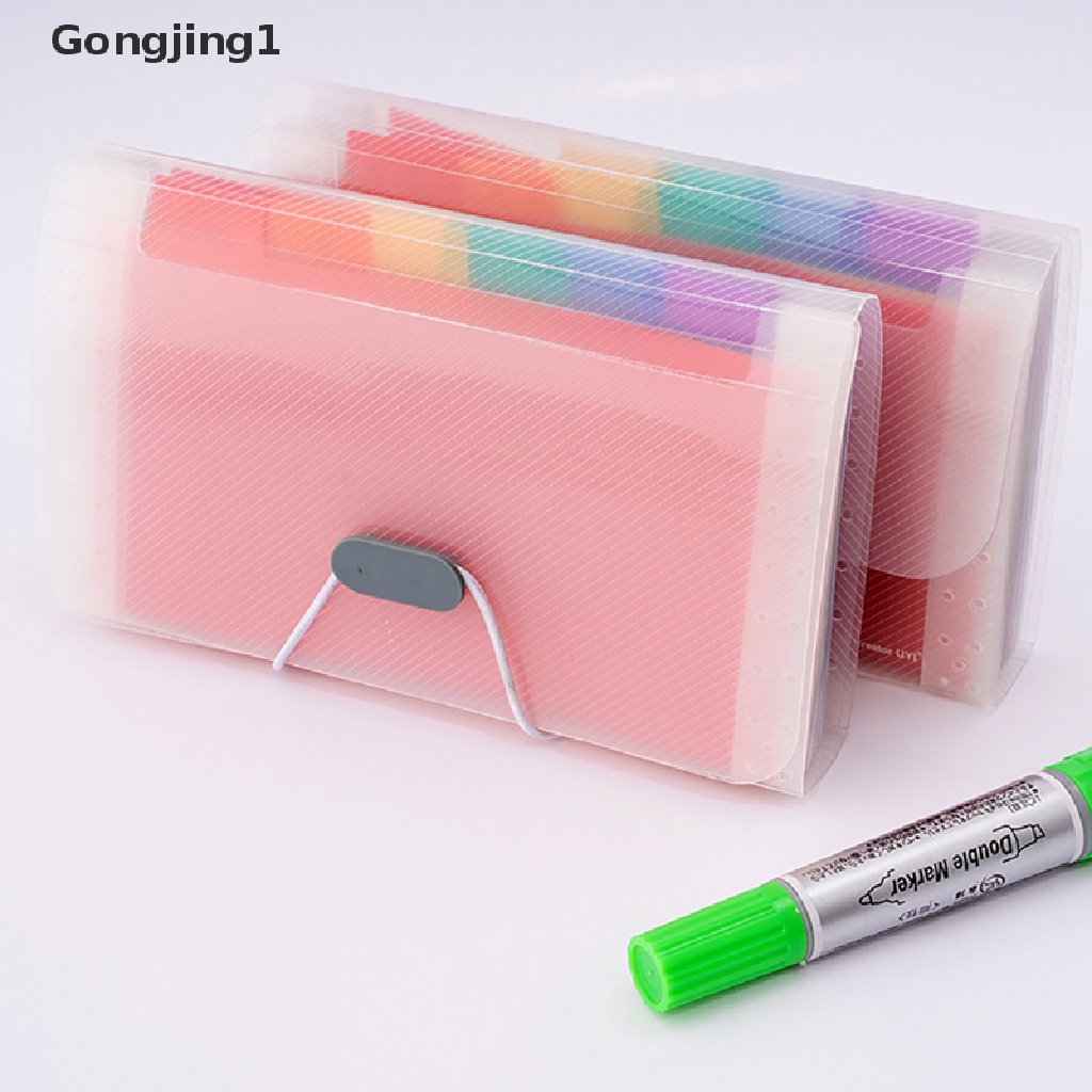 Gongjing1 Map Organizer Dokumen 13 Saku Ukuran A6