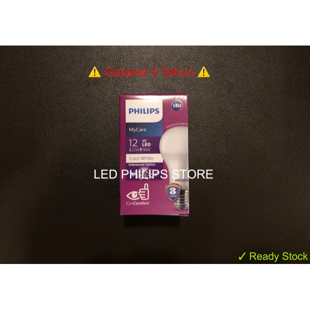 Ktu711 Lampu Bohlam Led Philips 12 Watt Cool White 4000K (12W 12 W 12Watt) s8o99