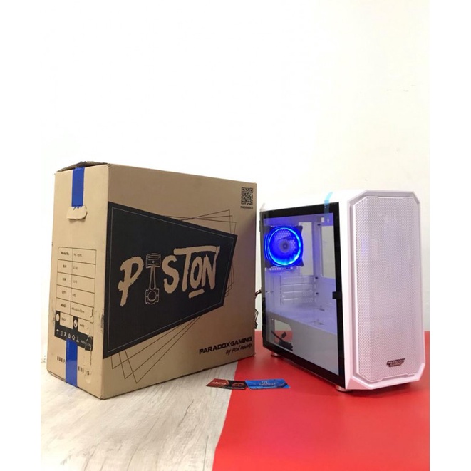 Casing Paradox Gaming PISTON WHITE