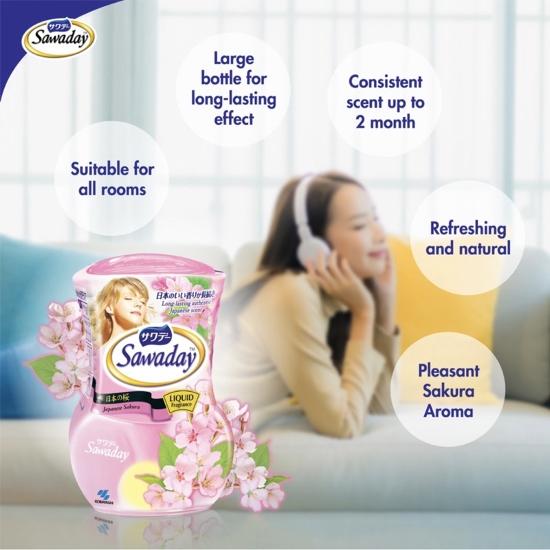 Sawaday Liquid Fragrance Air Freshener 350ml