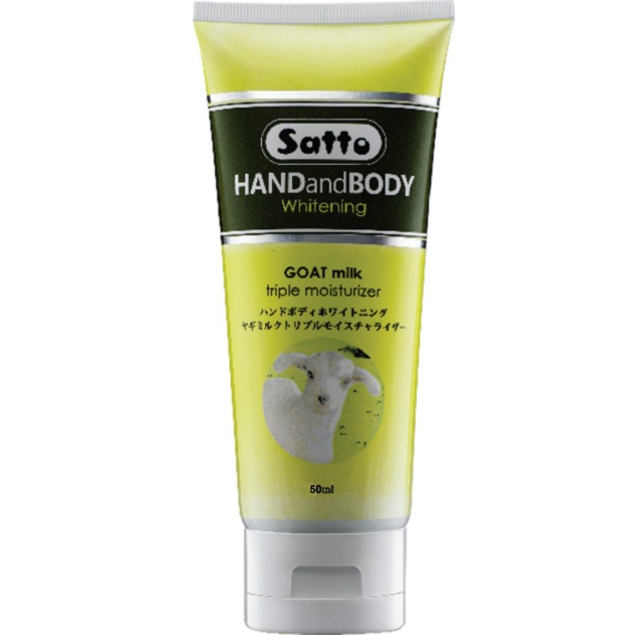 Body Lotion Satto Handbody Whitening Goat Milk 50 ml