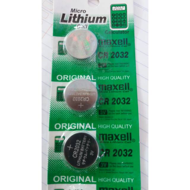 Lithium Battery CR 2032/ Baterai Lithium CR 2032