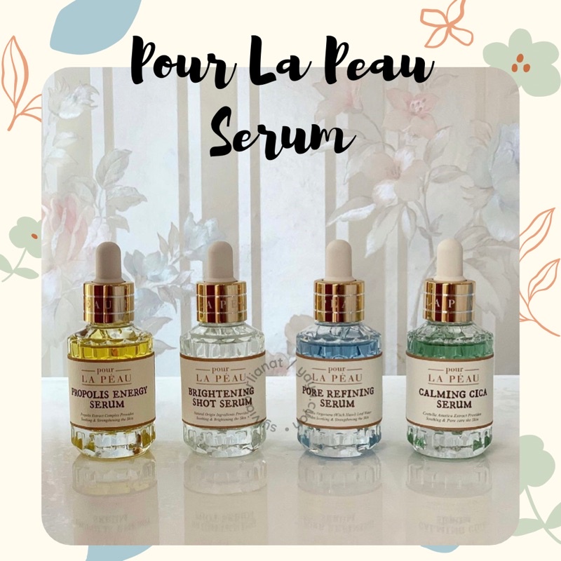 (BPOM) POUR LA PEAU Serum 30ml Original | Pour La Peau Brightening Shot Serum - Pour La Peau Propoli