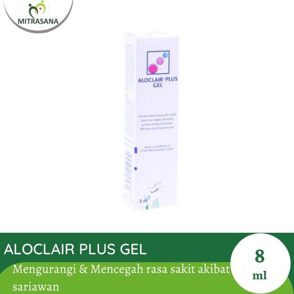 Aloclair Plus Gel 8 Ml - Obat Sariawan