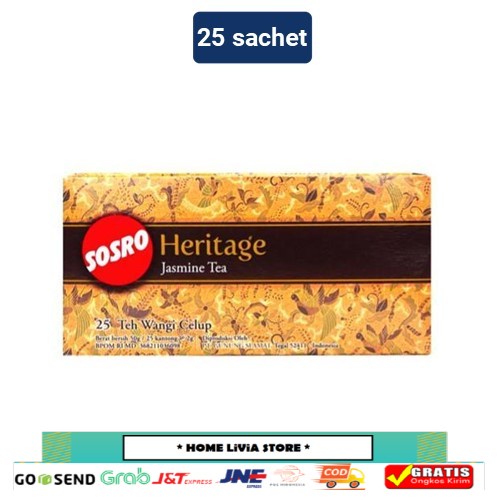 

Teh Celup Sosro Jasmine Heritage 25's