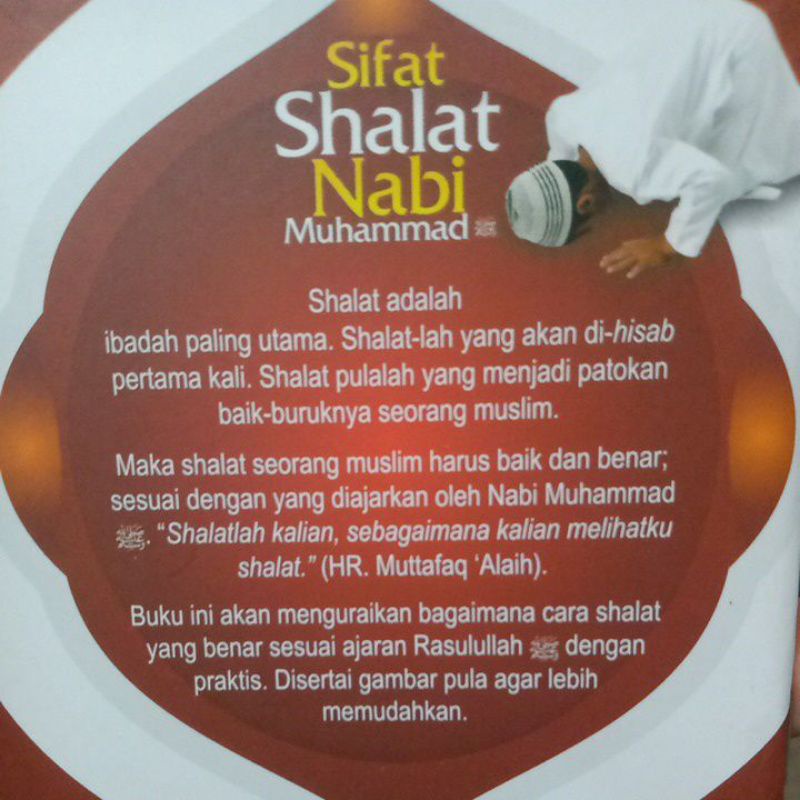 Buku Sifat Shalat Nabi Muhammad Dilengkapi Dzikir