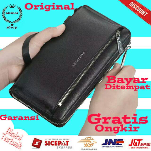 Dompet cowok dompet cewek dompet panjang dompet besar dompet kulit dompet pria original COD JA 181