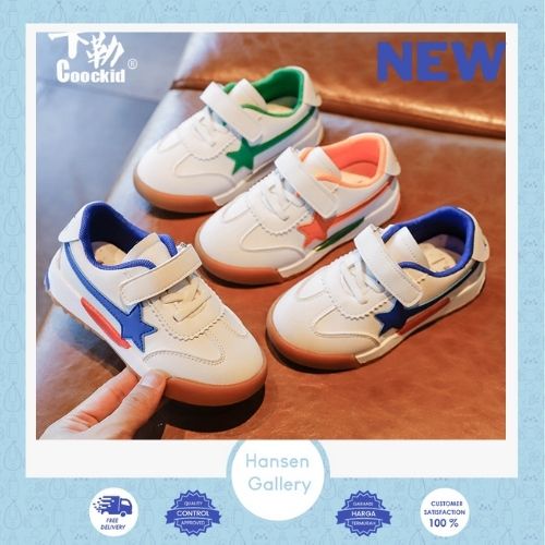 Hansen Gallery Sepatu Sneaker Anak Sepatu Sport Anak Unisex Import Premium HG 160 Star