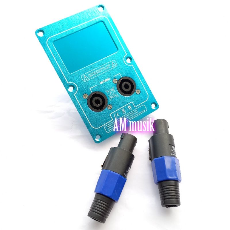 PANEL BOX SPEAKER BAHAN BESI PLUS SPIKON FULL SET