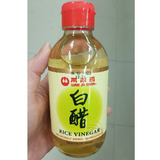 

WAN JA SHAN RICE VINEGAR 200 GR / CUKA BERAS