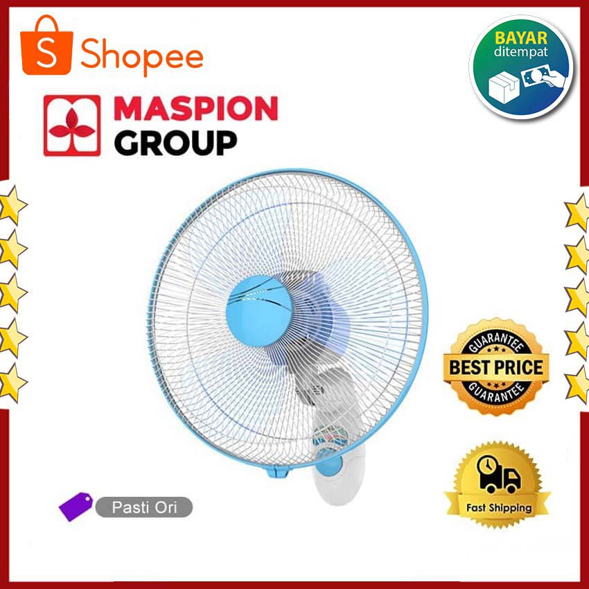 Maspion Wall Fan MWF41K 16inch Kipas Angin Tembok / Dinding Maspion original termurah