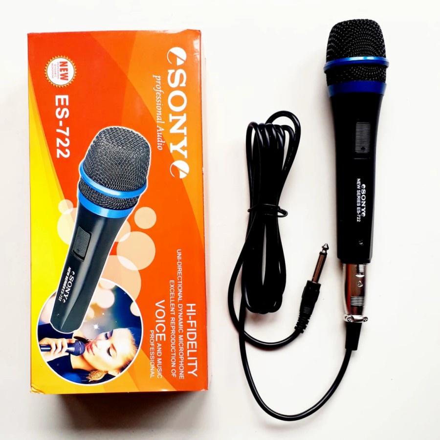 Microphone Sony ES-722 Mik / Mikropon / Mic Kabel