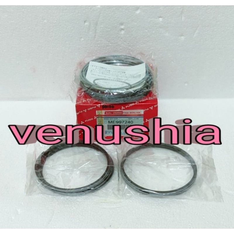 RING PISTON RING SEHER PS120 PS-120 4D34 ORIGINAL LOKAL