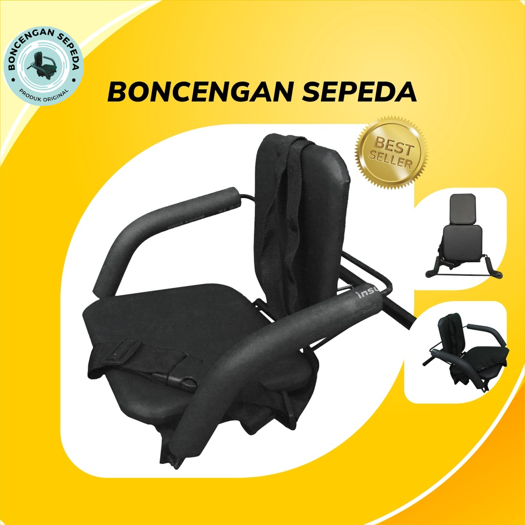 Jual Kursi Boncengan Sepeda Motor Lipat Jok Sandaran | Kursi Boncengan