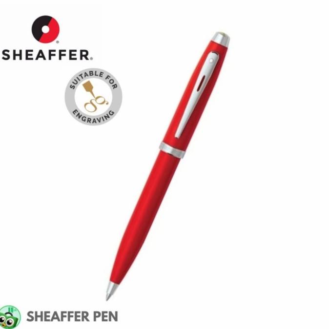 

Sheaffer 100 Rosso Corsa feat Nickle Plate Trim Pencil