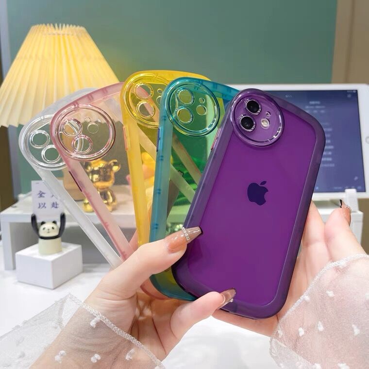 Soft Transparent case For iphone （ SE 2020 7 8 Plus X XR XS MAX 11 12 13 Pro Max mini case ）