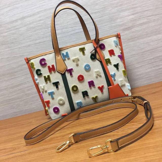 Jual Tory Burch Perry Fil Couple Small Triple Compartment Tote | Shopee  Indonesia