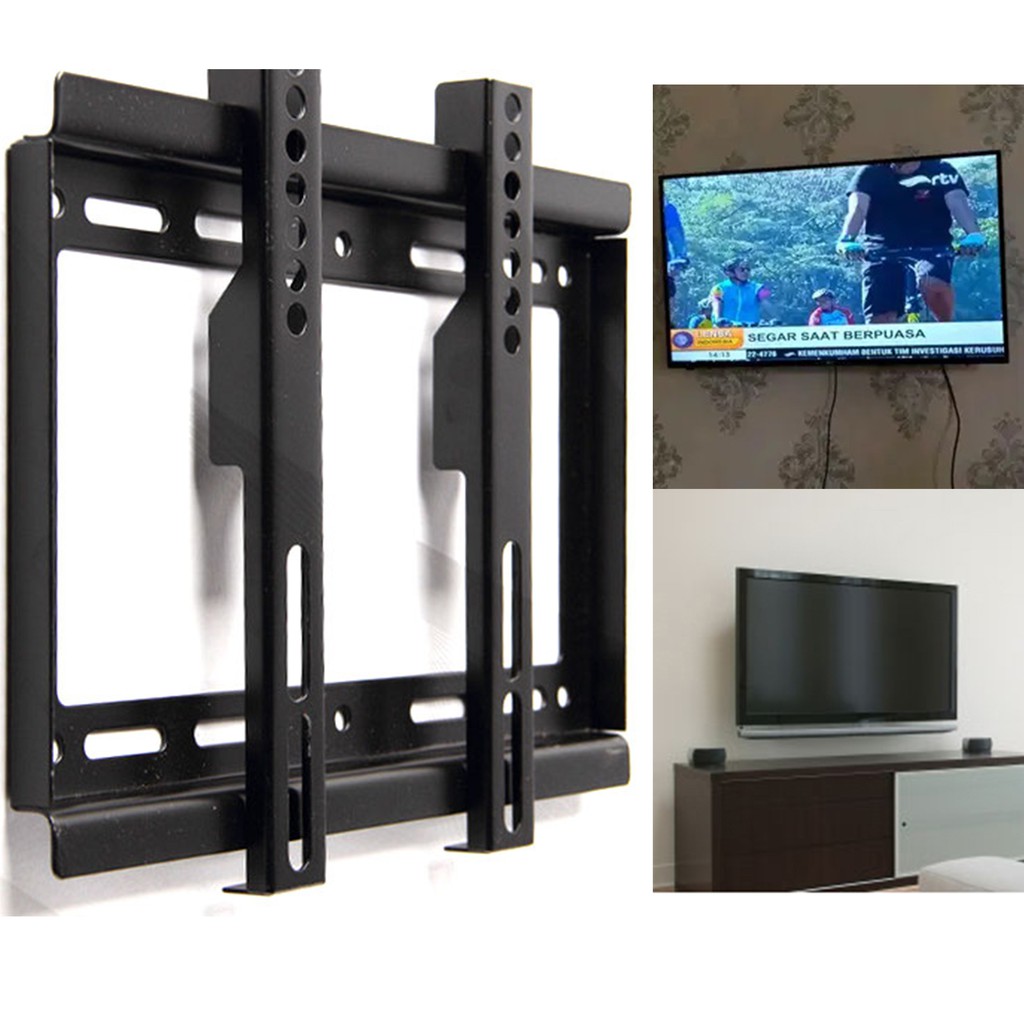 Bracket TV 14-42 Inch TV LED LCD Televisi Adjustble Left Right 1.3m Thick 200 x 200  HMP-60O