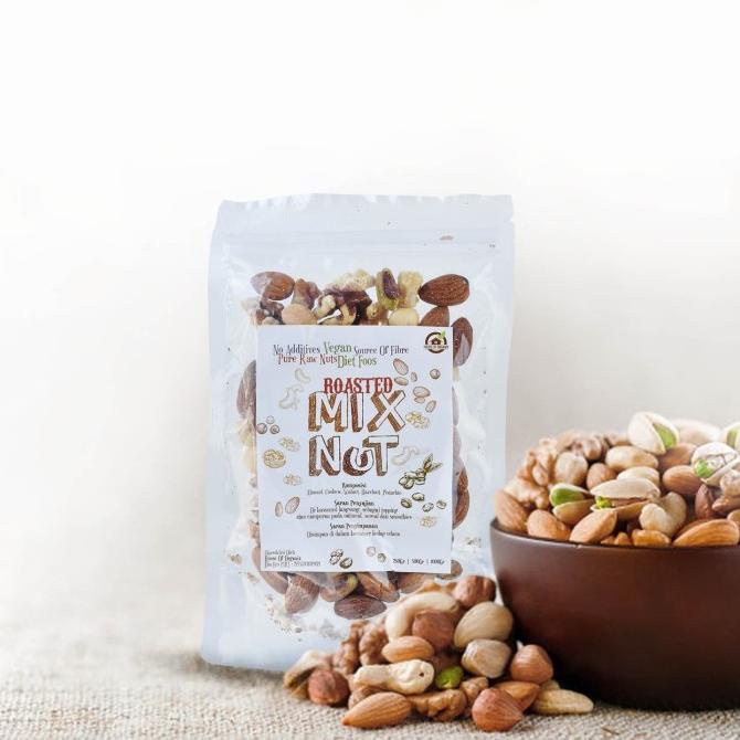 

Harap Baca Deskripsi Sebelum Order Roasted Mixed Nuts - 100 Gr