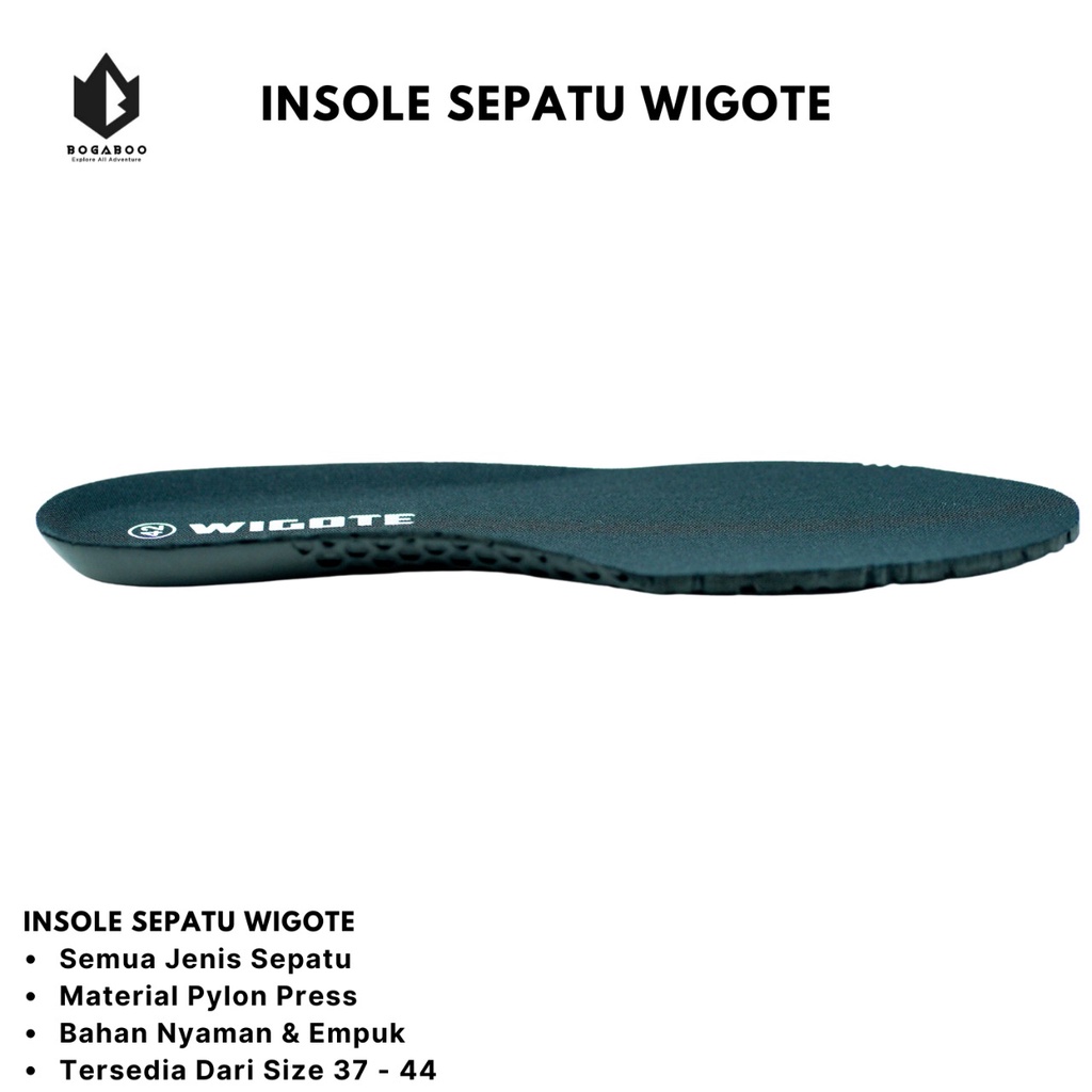 Bisa COD INSOLE SEPATU WIGOTE - Bahan Phylon - Alas Sepatu - Tatakan Dalam Sepatu Sepasang 2 PCS Sepatu Longgar