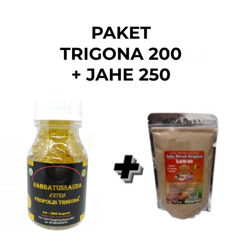 Original (BPOM) HABBATUSSAUDA TRIGONA / habbatussauda extra propolis trigona / propolis trigona 200