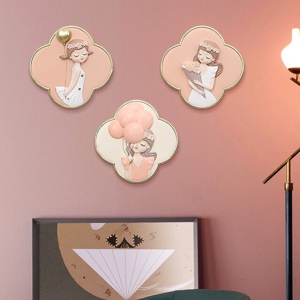 Pajangan Hiasan Dinding Kamar Anak Hiasan Tembok Dekorasi Lucu Unik Wall Decoration Nordic  Premium