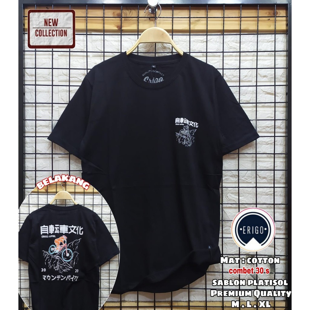 Kaos Erigo Apparel Cotton Tshirt Erigo Pria >  Kaos Erigo Terbaru Terlaris > Kaos Erigo Kekinian