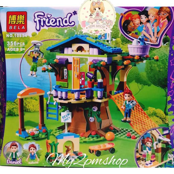 LEGO 10854 FRIENDS GIRLS TREE HOUSE RUMAH POHON SERIES/ MAINAN ANAK
