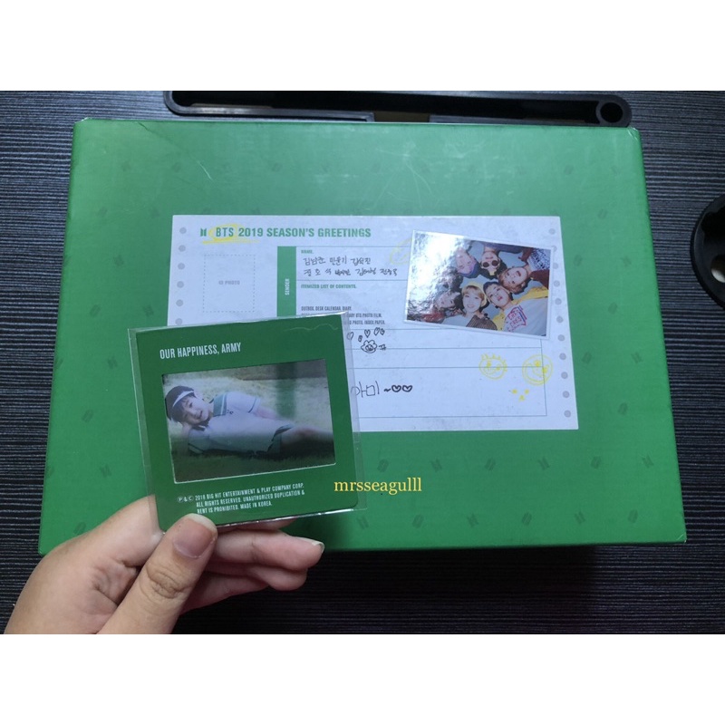 FULLSET BTS SEASON'S GREETING 2019 SG19 BABY PHOTO JUNGKOOK JK