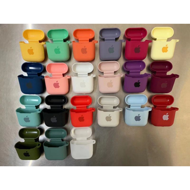 Case Untuk Airpods 1 2 Case Silicone Logo Premium