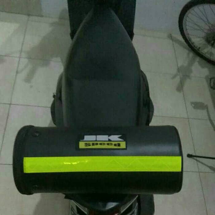FREE ONGKIR Tabung /  Box Jas Hujan Motor / Bagasi Cadangan Merek JK Speed Kecil