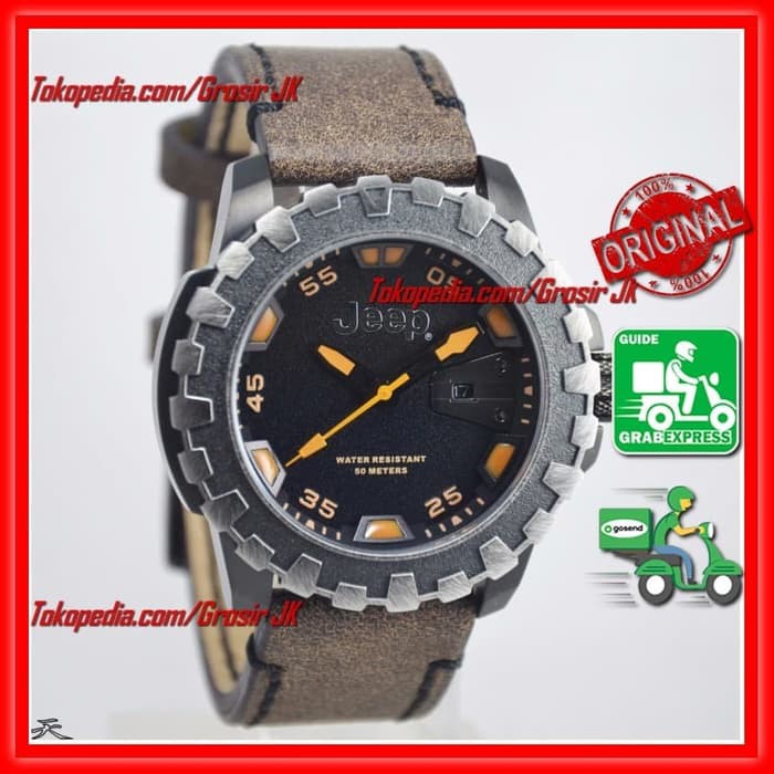 Promo TERBARU Jam Jeep Cowok Terbaru Original Sporty | Jam Jeep Pria Limited